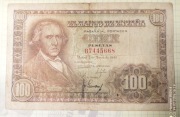 Hiszpania 100 peset 1948