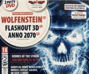 Gry CD-Action 2x DVD nr 243: Wolfenstein (2009), Anno 2070