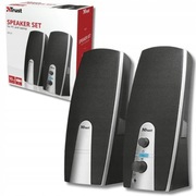 TRUST ZESTAW GŁOŚNIKÓW 2.0 MILA SPEAKER SET CZARNE