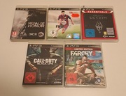 Zestaw 5 gier do PlayStation 3 w bardzo dobrym stanie!