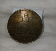 Medal kolekcjonerski z brązu 10 lat klubu byłych więźniów 1969-1979