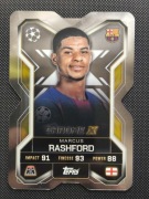 Match Attax EXTRA 2025/26 MARCUS RASHFORD nr.CX4 ( BARCELONA ) CHROME X