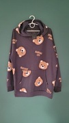 House nowa bluza w misie z kapturem dłuższa M 