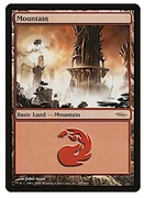 MTG Promotional: Mountain (Arena 2004)