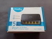 Switch Cudy FS105D czarny 5-Port RJ-45 10/100Mbps Szybki Plug & Play