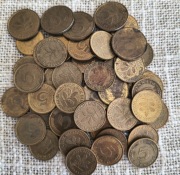 Niemcy 10 pfennig RFN 1950 -1996 różne 57 sztuk cena za całość 