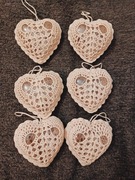 Serduszka na szydełku 