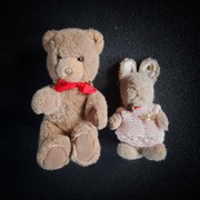 Zestaw 2 pluszaków Steiff – miś i króliczek