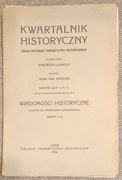 Kwartalnik Historyczny XLVI WH do z.1-2  1932r.