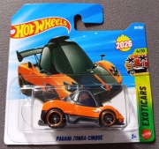 HOT WHEELS  .   PAGANI  ZONDA  CINQUE     .  autko resorówka