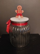 Szklany pojemnik na ciastka 