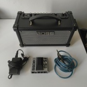 Boss Dual Cube LX + footswitch+kabel, wzmacniacz gitarowy