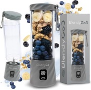 Blender bezprzewodowy BlendyGo 3 przenośny mini blender 550 ml (Szary)