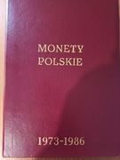 Fisher Album Do Monet Polskich z lat 1973-1986 z monetami - piękne stany