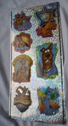 oryginalne naklejki Scooby Doo Hanna-Barbera 