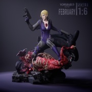 Figurka druk 3D żywica " Jill Valentine Battle Suit - F1859 " - 120 mm