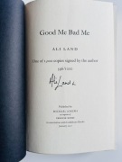 Ali Land Good Me Bad Me signed limited edition 396/1000 
