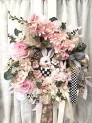 Wianek Wiosenny z Zającami