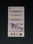 Magnes Bilet Pakuswitz (Białawy) - Trachenberg