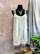 Sukienka tunika letnia na szerokich ramiączkach oversize boho r. XL