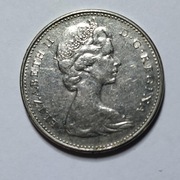 5 cent 1973 bez znaku menniczego Elżbieta II Kanada