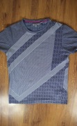 T-shirt Ted Baker r. S 3 granatowo-biały męski wzór bawełna 