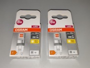 Żarówka LED Osram G9 1.9W 200lm Ciepły Biały 3 Sztuki W Paczce Nowe