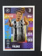 Match Attax EXTRA 2025/26 KENAN YILDIZ nr.307 ( JUVENTUS ) CLUTCH KIDS