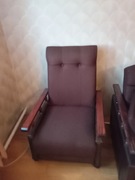 Zestaw tapczan i fotel