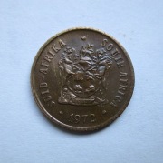 1 Cent 1972 r.   Afryka Południowa