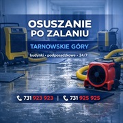 Osuszanie po zalaniu – Tarnowskie Góry | budynki | 24/7