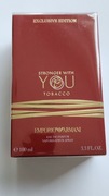 Emporio Armani Stronger WITH YOU " TOBACCO " 100ml edp Eau de Perfum