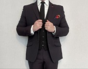 Garnitur bordowy Evenemen 182/108/94