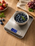 Precyzyjna waga kuchenna LCD – DESIGN INOX + Baterie w prezencie!