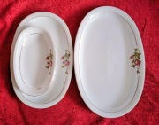 Trzy półmiski. Porcelana polska. Wałbrzych