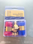 Szybkozłączki R134A adaptery 