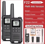 F22 PMR  Radio , walkie talkie, krótkofalówki 