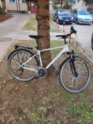 Rower trekkingowy Kross 4.0 perłowy