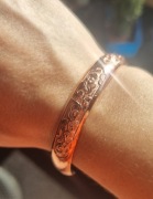 Bransoletka miedź miedziana 99,9 %  miedź 