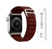 PASEK ALPINE DO APPLE WATCH 42/44/45/49mm Bordowy