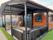 Dom modułowy 32m2 z tarasem 18m2 bez pozwolenia 