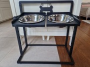 Stojak na miski regulowany 6 poziomów