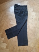 czarne spodnie w kant * VISTULA