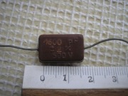 Kondensator Mikowy 1,6nF 1600pF 500V L-15 2%