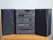 Wieża Sony LBT-D305 + CD CDP-M11 + kolumny Vintage Lata 90
