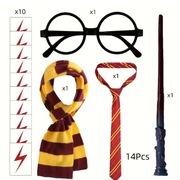 Kostium przebranie strój Harry Potter akcesoria roz. uniwersalny nowy