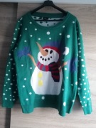 Sweter damski świąteczny Bonprix rozmiar 44 - 46 stan idealny