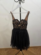 Sukienka Lou 36 s czarno brazowa