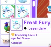 Ride Frost Fury! |NAJTANIEJ SZYBKO DUŻO POLECEŃ!| Adopt Me |Roblox