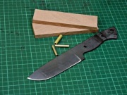 Klinga Blank Zestaw do oprawy Nóż Ręcznie Robiony